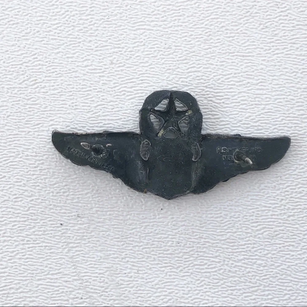 Vintage USAF Command Pilot Wings Pin NS Meyer